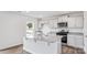 Kitchen featuring stainless steel appliances, an island, and granite countertops at 1113 Foxberry Ln, Maiden, NC 28650