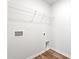 Laundry room featuring wire shelving and washer and dryer hookups at 1117 Foxberry Ln, Maiden, NC 28650