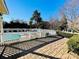 The backyard is the perfect place to host a party or simply relax and enjoy the outdoors at 11307 Celandine Ct, Charlotte, NC 28213