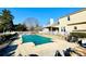Large in ground pool, with patio, fire pit and mature trees. Perfect for outdoor entertaining at 11307 Celandine Ct, Charlotte, NC 28213