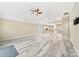 Spacious open-concept living room with luxury vinyl plank flooring and recessed lighting at 119 Front Porch Dr # 46, Rock Hill, SC 29732