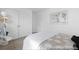 Comfortable bedroom featuring double closets, neutral decor, and bright natural light at 119 Stonewater Dr # 22, Red Cross, NC 28129