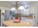 Spacious kitchen featuring granite countertops and stainless steel appliances at 12112 Autumn Winds Ln, Pineville, NC 28134