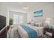Comfortable bedroom with a plush bed, bright windows and decor at 140 N Arcadian Way, Mooresville, NC 28117