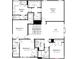 Floor plan showcasing bedrooms, bathrooms and a loft on the upper level at 15238 Ravenall Dr, Huntersville, NC 28078