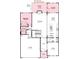 Detailed floor plan showcasing the layout of the main level with kitchen, dining, and gathering spaces at 15238 Ravenall Dr, Huntersville, NC 28078
