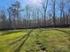 This large, grassy backyard is enclosed by a wooden privacy fence, perfect for outdoor activities at 1934 Hollybrook Ln, Lancaster, SC 29720