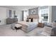 Comfortable bedroom features neutral tones, a large window, with decor and stylish furnishings at 208 Parker Claire Ln, Kings Mountain, NC 28086