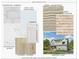 Image showcasing home specifications featuring Carrara backsplash and Navajo Beige siding at 3117 Williams Rd, Matthews, NC 28105