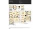 Floor plan showcasing a layout with a large open space with the kitchen, living and dining room at 4625 Potters Wheel Dr, Fort Mill, SC 29715