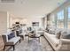 Bright living room showcasing an open floor plan with the living room, kitchen and eating area at 4625 Potters Wheel Dr, Fort Mill, SC 29715