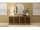 Elegant living room with a wooden cabinet, modern decor, and neutral color palette at 4641 Potters Wheel Ct, Fort Mill, SC 29715