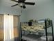 Bedroom featuring bunk beds and neutral-colored walls at 128 Summerlake Dr, New London, NC 28127
