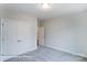 Neutral bedroom with closet space, carpeted floors, and a simple design at 3009 Bent Willow Dr # 160, Indian Trail, NC 28079