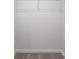 Empty walk-in closet with carpeted floor and white wire shelving at 327 Brinkley Dr # 107, Kings Mountain, NC 28086