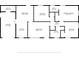 Detailed floor plan of the home showcasing room dimensions and layout at 712 Stevens St, Gastonia, NC 28054