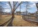 View from the wooden deck with a very large grass-covered backyard at 922 Grace Ave, Kannapolis, NC 28083