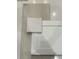 Sample design board with white cabinet door and tile samples at 9481 Coast Laurel Ave # 12, Concord, NC 28027