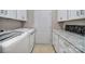 Well-equipped laundry room with cabinets, granite countertops, and modern appliances at 1001 Mesa Verde Dr, Fort Mill, SC 29707