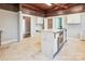 Large kitchen with a marble island that includes oven and stovetop at 137 Lancaster St, Chester, SC 29706