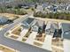 Aerial view showcasing the home's location within a well-maintained neighborhood at 14032 Canemeadow Dr, Charlotte, NC 28278