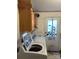Laundry room with washer and dryer, providing convenience for laundry needs at 2084 W Memorial Hwy Rd, Union Grove, NC 28689
