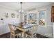 Cozy dining room featuring modern decor, and a large window at 2297 Blossom Dr, Rock Hill, SC 29730