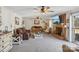 Cozy living room featuring a fireplace and comfortable furnishings at 2297 Blossom Dr, Rock Hill, SC 29730