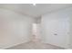 Spacious bedroom featuring carpet, overhead lighting, and a double door closet at 2656 Tillman St, Monroe, NC 28112