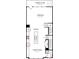 First floor plan featuring kitchen, dining, gathering room and outdoor living at 3210 Stelfox St, Charlotte, NC 28262