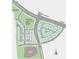 A detailed aerial view of the community layout highlighting residential areas and amenities at 3222 Stelfox St, Charlotte, NC 28262