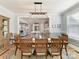 Open-concept dining room with access to kitchen and living area at 388 Luray Way, Rock Hill, SC 29730