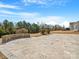 Stone patio with a view of the backyard at 4030 Ambleside Dr, Fort Mill, SC 29707