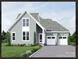 Charming two-story home featuring a symmetrical design, a two-car garage, and verdant landscaping at 4513 Morning Mist Dr # 207, Sherrills Ford, NC 28673