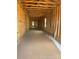 Spacious unfinished garage showcasing ample room and potential for customization in new construction home at 7459 Fighting Creek Rd # 33, Sherrills Ford, NC 28673
