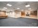 A spacious finished basement with a fireplace and a billiards table offers great potential at 102 3Rd Se Ave, Catawba, NC 28609
