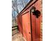 Exterior view of the storage shed on the deck at 1146 Crestmont Se Dr, Concord, NC 28025