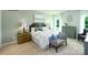 Comfortable bedroom with coordinated furniture and soft, natural light at 1348 Secrest Commons Dr, Monroe, NC 28112