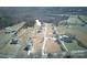 An arrow points to the home in this neighborhood aerial view at 147 Stanfield Farm Ln, Stanfield, NC 28163