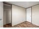 A bedroom featuring an empty closet, neutral walls and baseboard trim at 1536 Washington Ln, Catawba, NC 28609