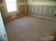 Unfinished bedroom with one window at 184 Oak Creek Rd, Statesville, NC 28625