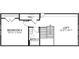 Second-story layout showcasing a bedroom, bathroom, and loft area, providing flexible living options at 2058 Skyhawk Dr, Lake Wylie, SC 29745