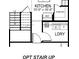 Efficient floor plan with a kitchen, laundry, pantry, and option for stairs at 2058 Skyhawk Dr, Lake Wylie, SC 29745