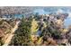 Gorgeous lakefront community with winding roads, mature trees, and serene pond at 20711 Bethel Church Rd, Cornelius, NC 28031
