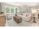 Comfortable living room with a neutral color palette, cozy seating, and natural light at 2150 Millennium Dr # 094, Lancaster, SC 29720