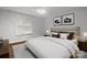 Bright bedroom features natural light, neutral walls, and stylish decor, creating a relaxing atmosphere at 3501 Winterfield Pl, Charlotte, NC 28205