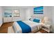 Comfortable bedroom featuring ample natural light and modern decor at 3501 Winterfield Pl, Charlotte, NC 28205
