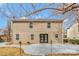 View of the back exterior featuring a patio and double glass doors at 733 Rocky Grove Gln, York, SC 29745