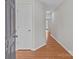 Inviting foyer with hardwood floors leading to a bright, open living space at 9014 Arbor Creek Dr, Charlotte, NC 28269