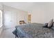 Comfortable bedroom featuring a neutral color scheme, plush bedding, and ample closet space at 108 Berkshire Ave, Belmont, NC 28012
